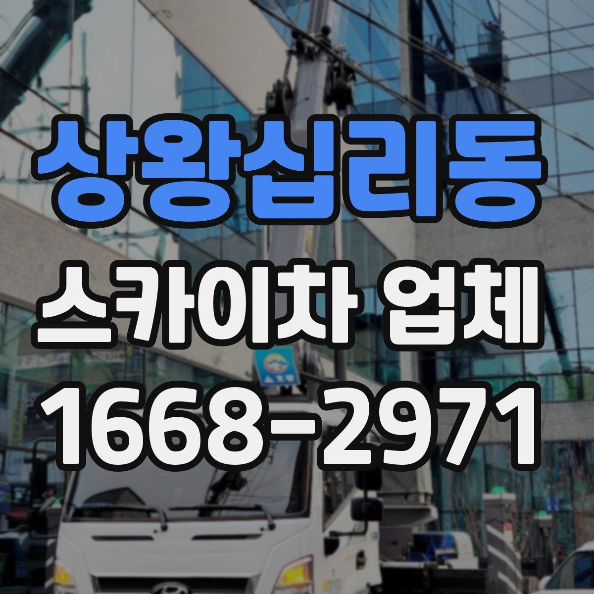 상왕십리동 스카이차 업체