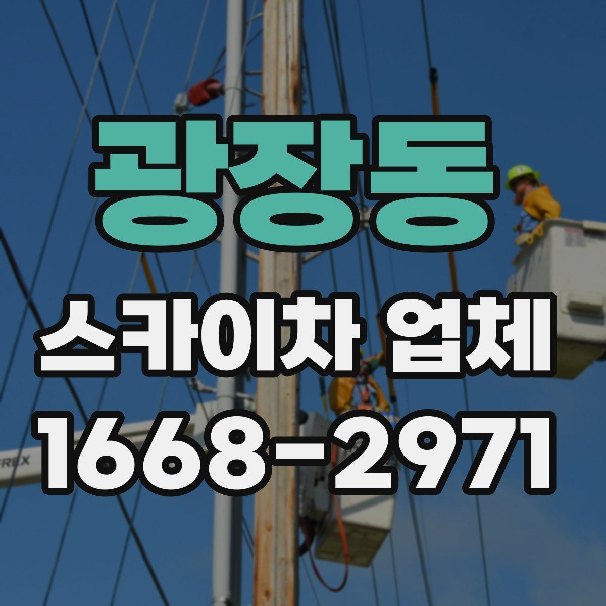 광장동 스카이차 업체 문의 전 준비하면 좋은 정보
