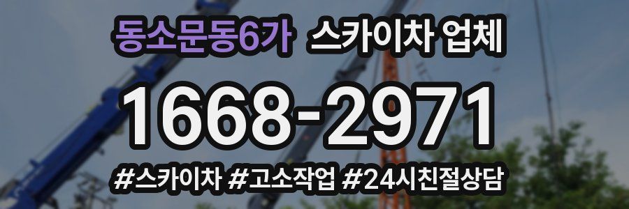 동소문동6가 스카이차 업체