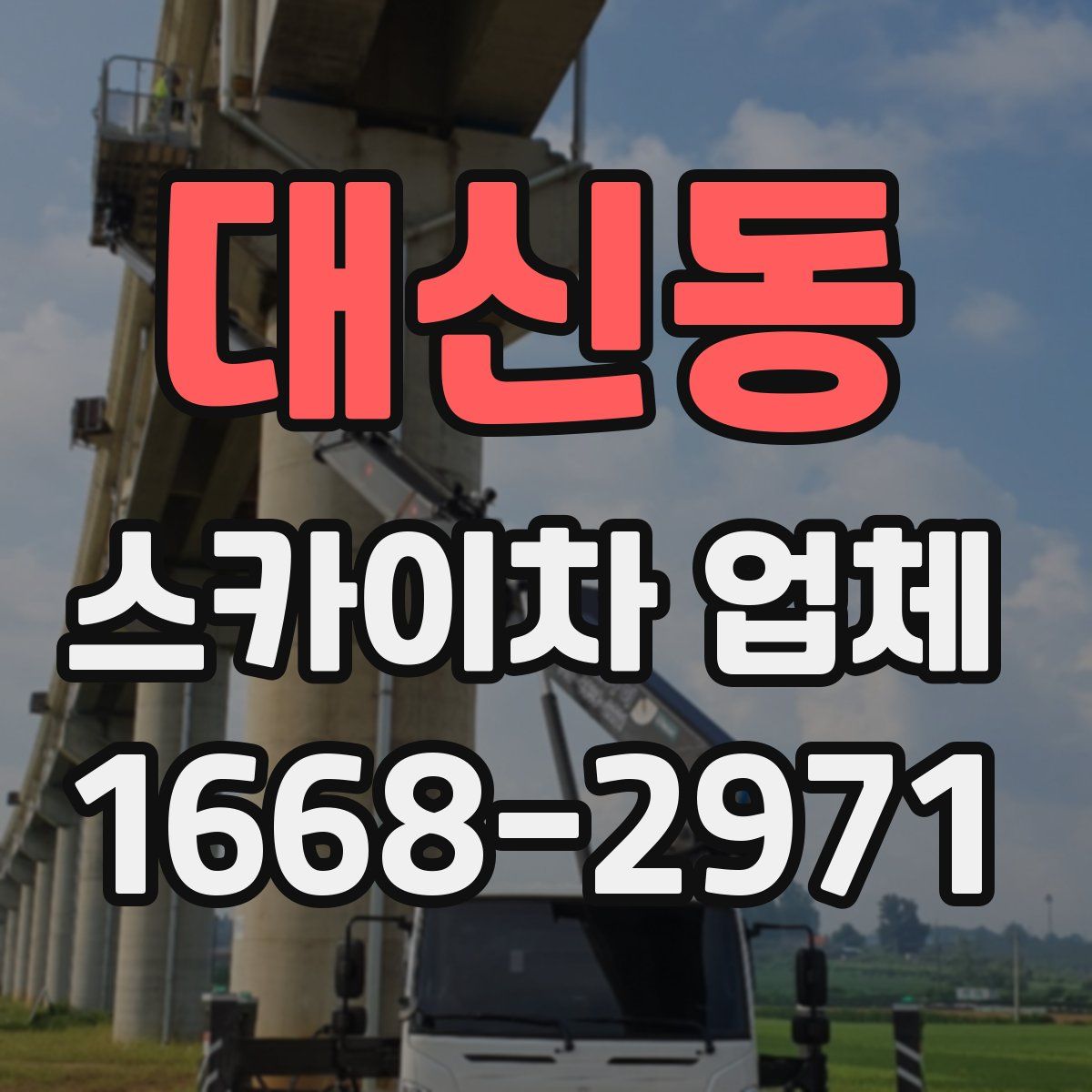 대신동 스카이차 업체