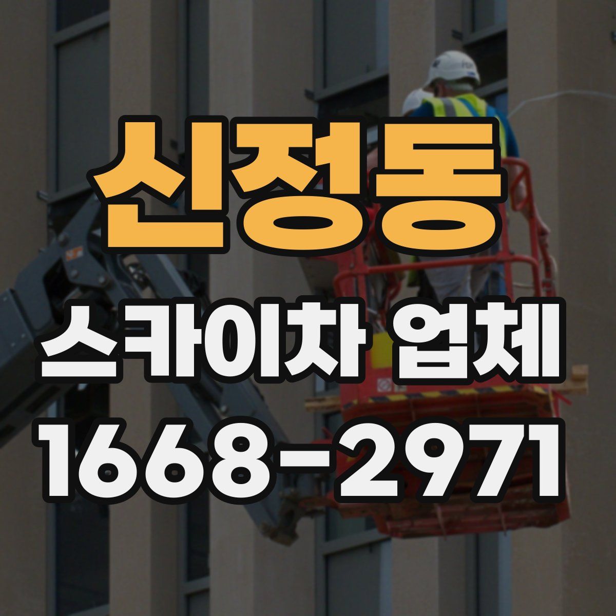 신정동 스카이차 업체