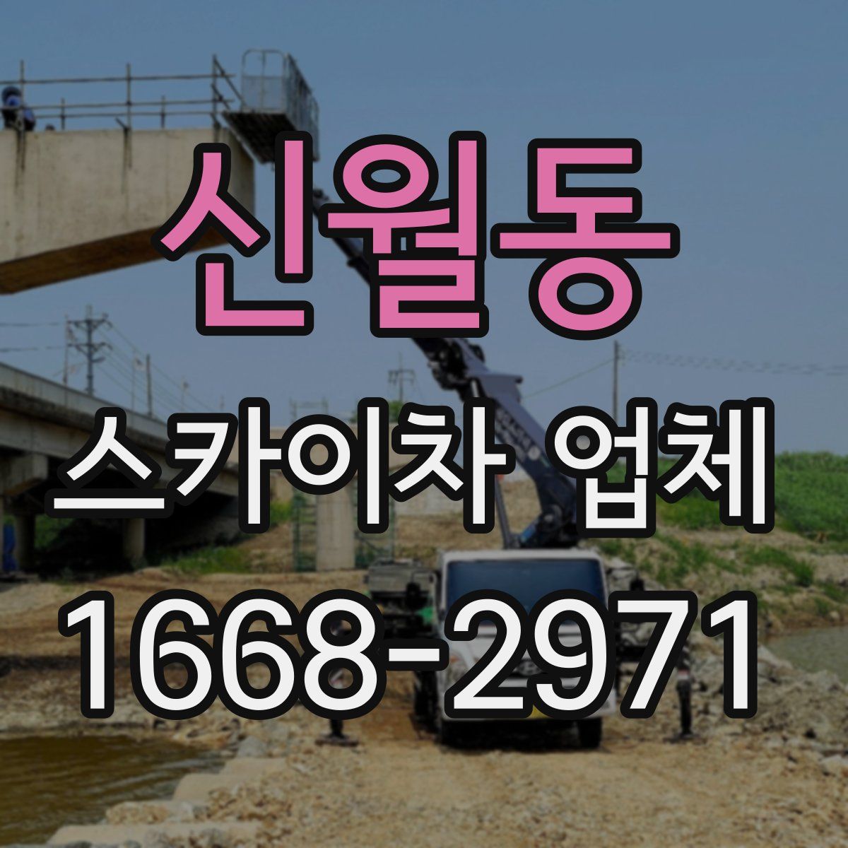 신월동 스카이차 업체