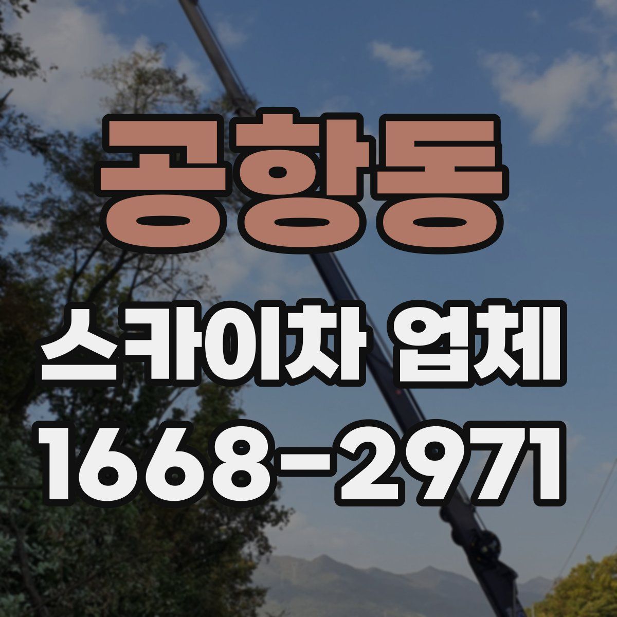 공항동 스카이차 업체