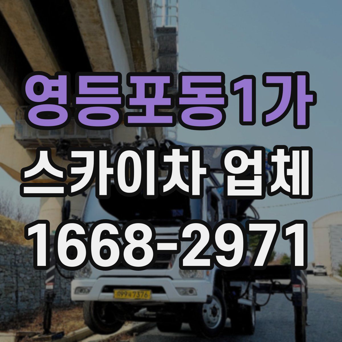 영등포동1가 스카이차 업체