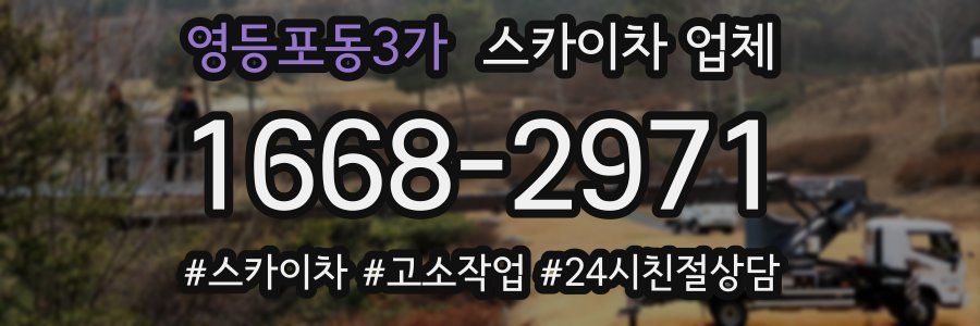 영등포동3가 스카이차 업체