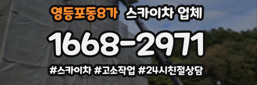 영등포동8가 스카이차 업체