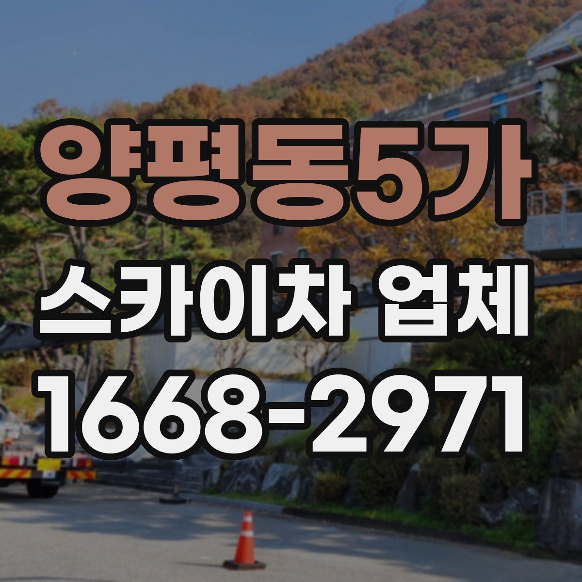 양평동5가 스카이차 업체