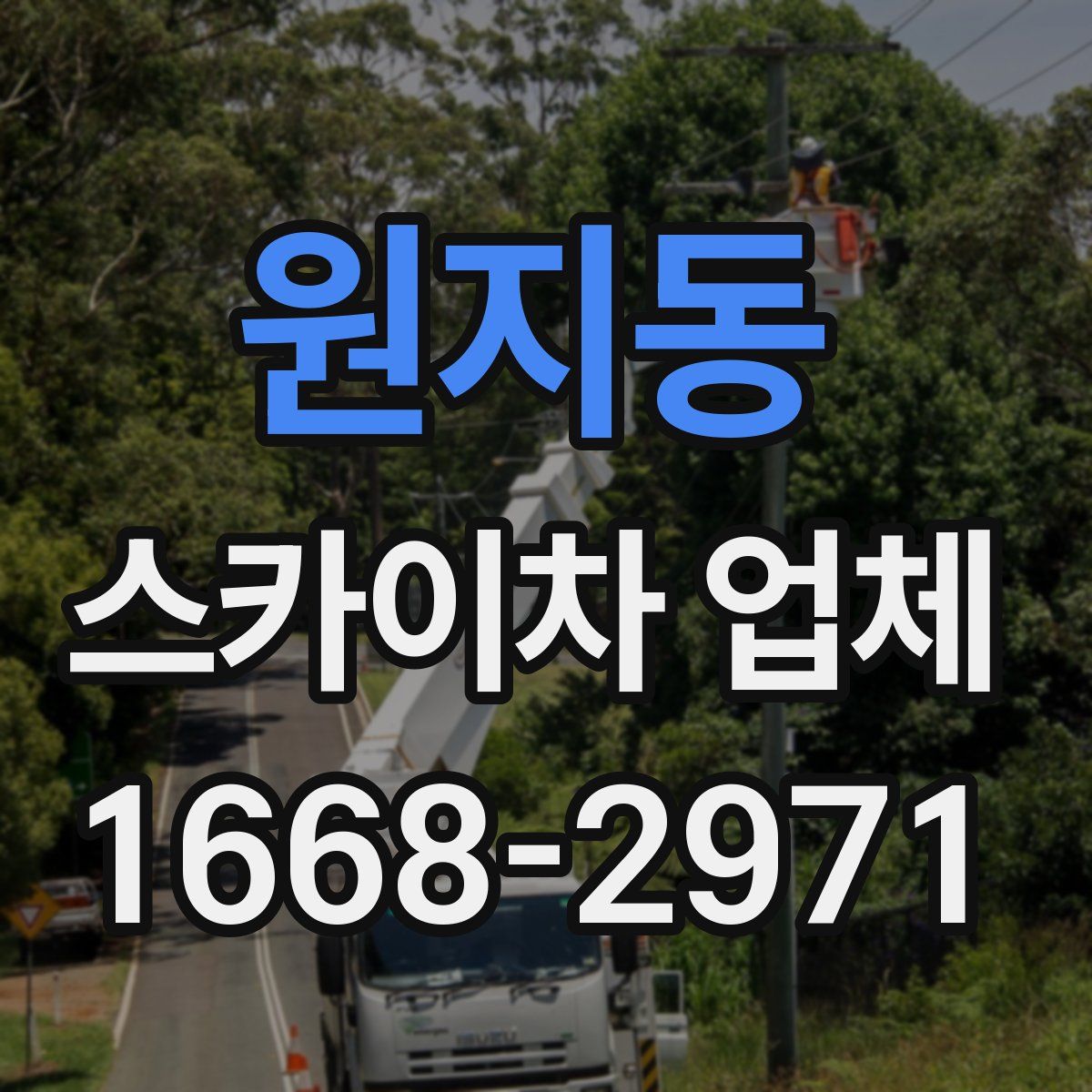 원지동 스카이차 업체