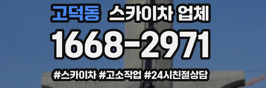 고덕동 스카이차 업체