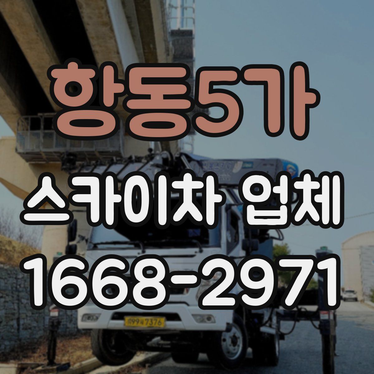 항동5가 스카이차 업체