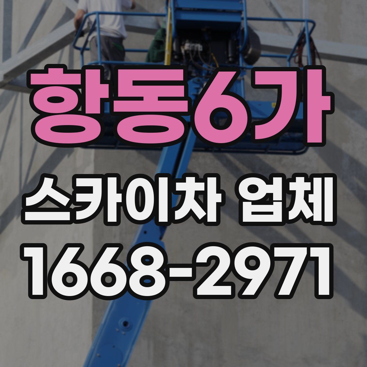 항동6가 스카이차 업체