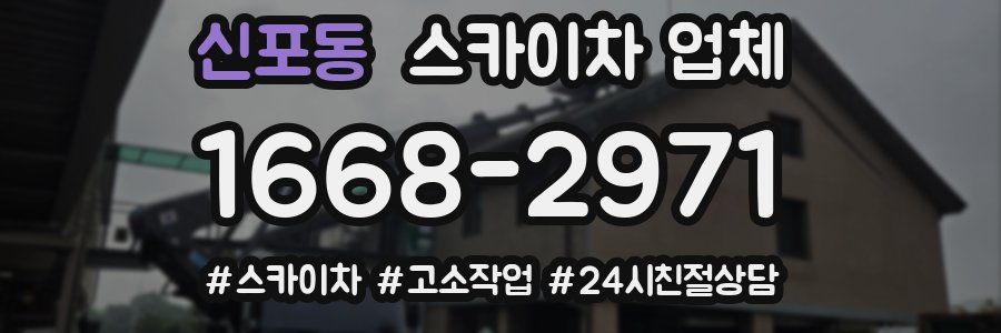 신포동 스카이차 업체