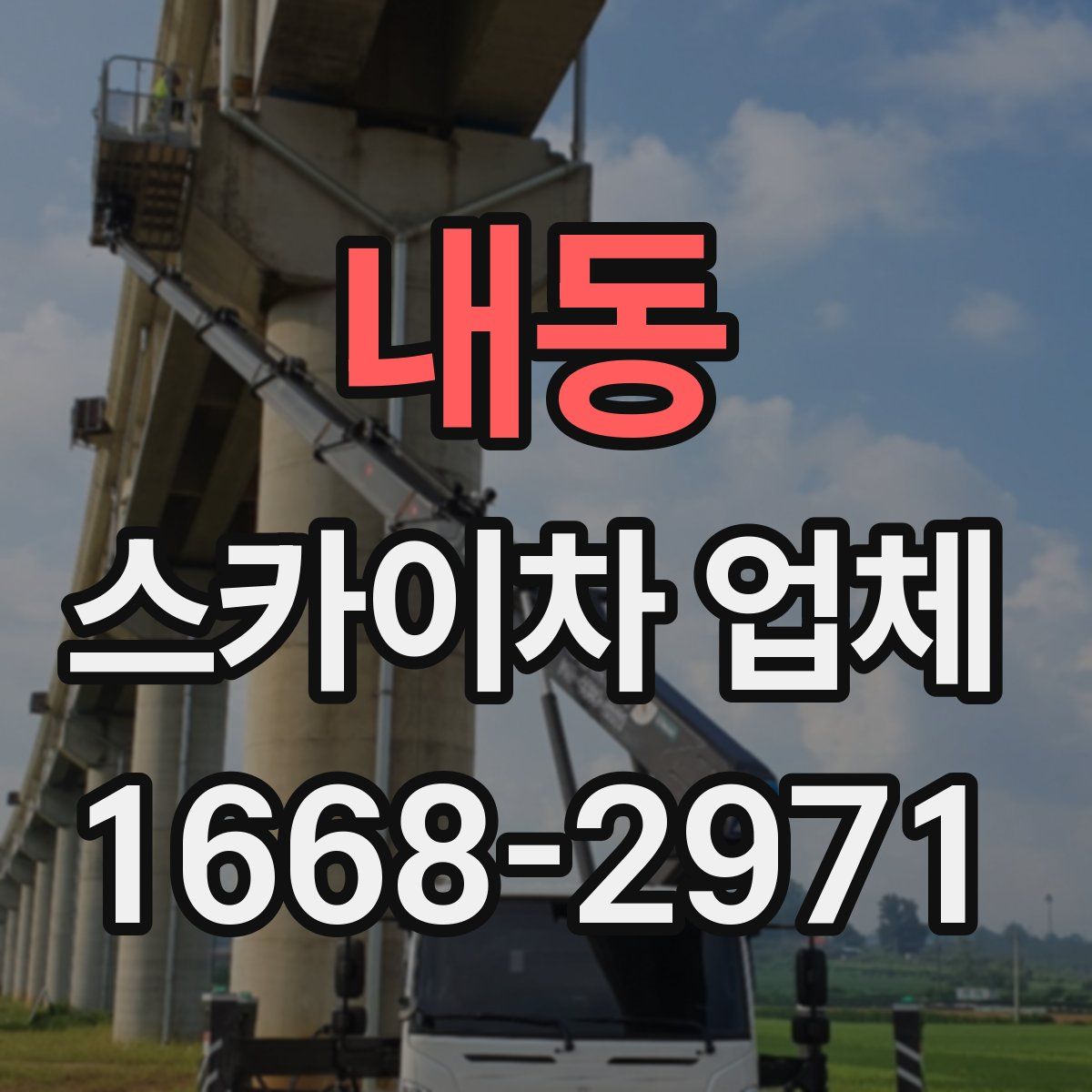 내동 스카이차 업체