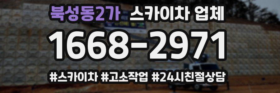 북성동2가 스카이차 업체