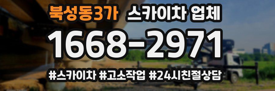 북성동3가 스카이차 업체