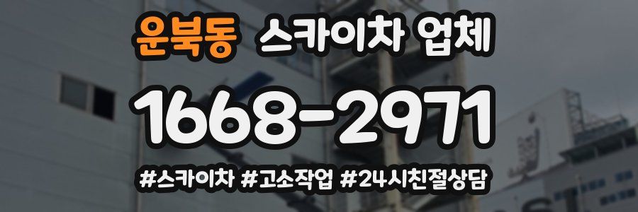 운북동 스카이차 업체