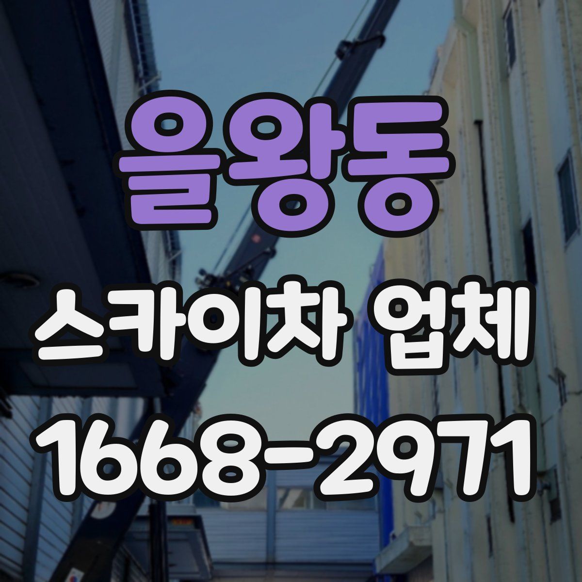 을왕동 스카이차 업체