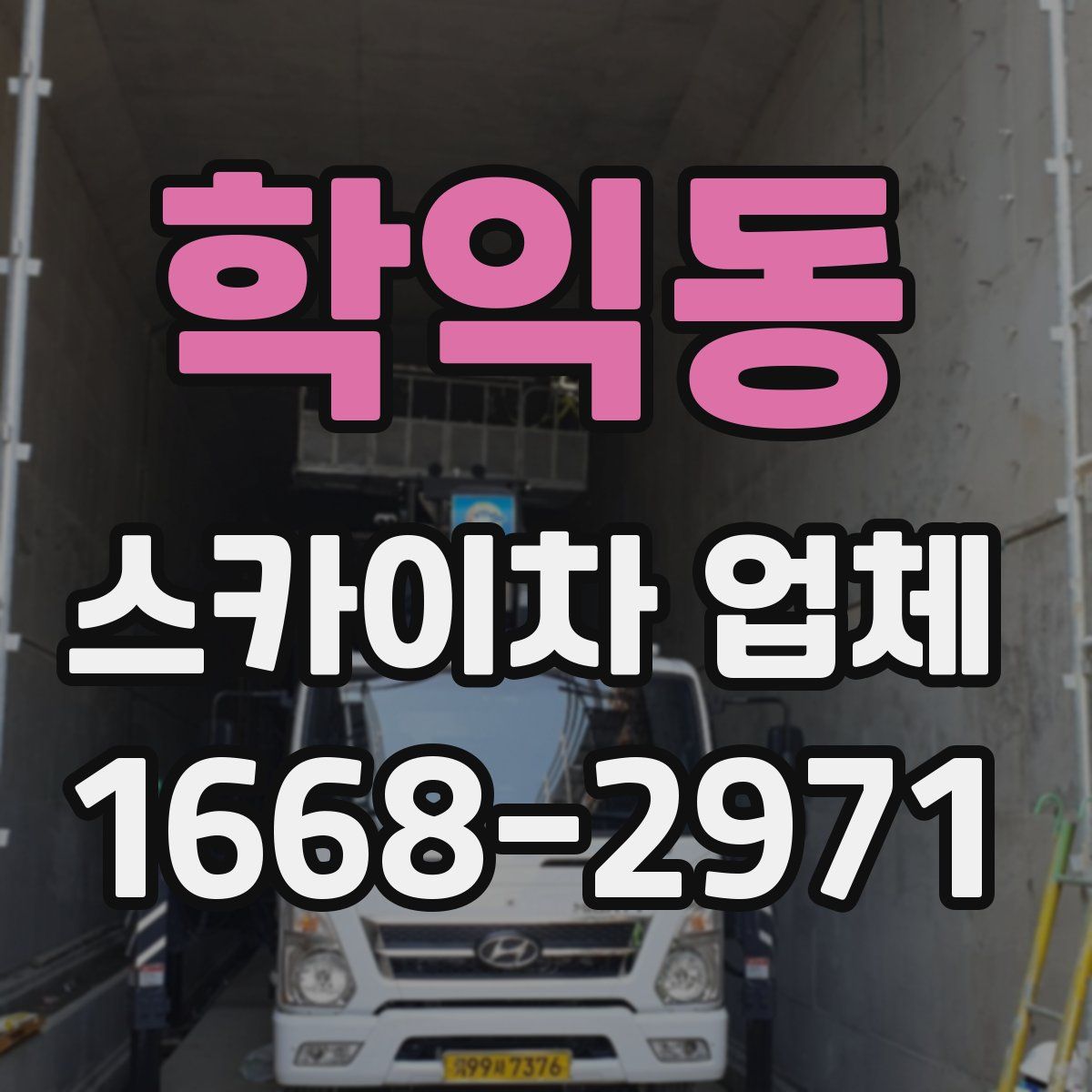 학익동 스카이차 업체