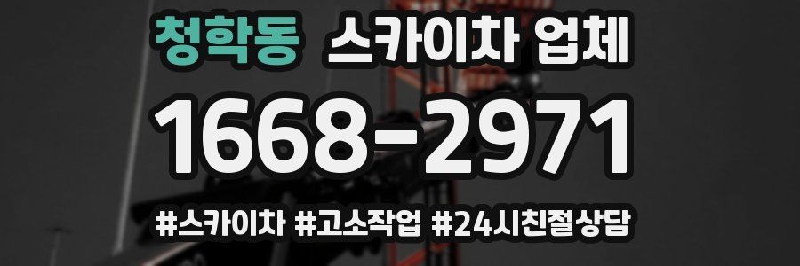 청학동 스카이차 업체