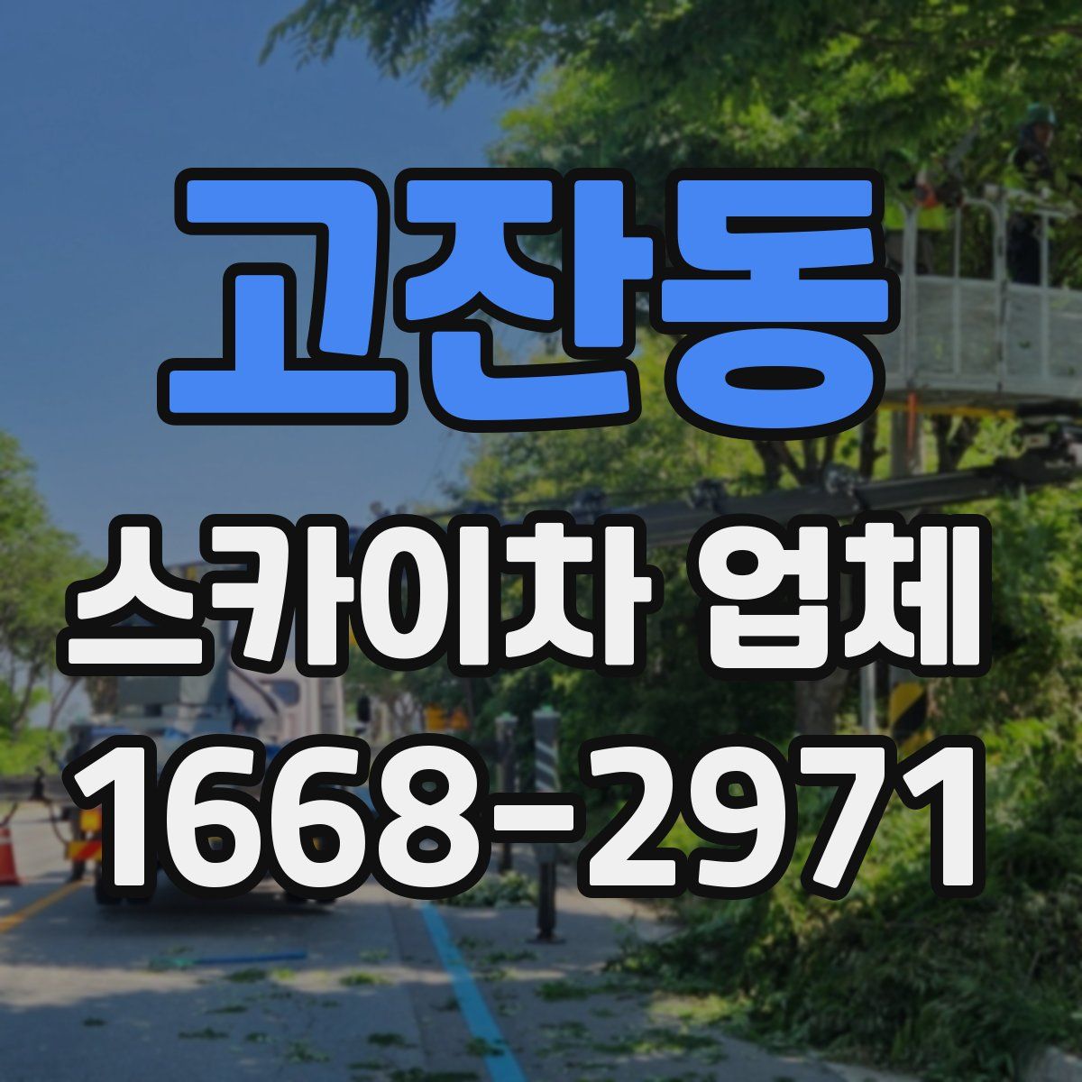 고잔동 스카이차 업체