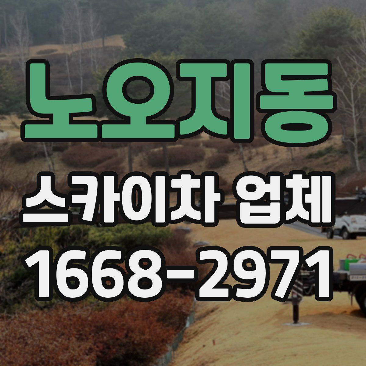 노오지동 스카이차 업체