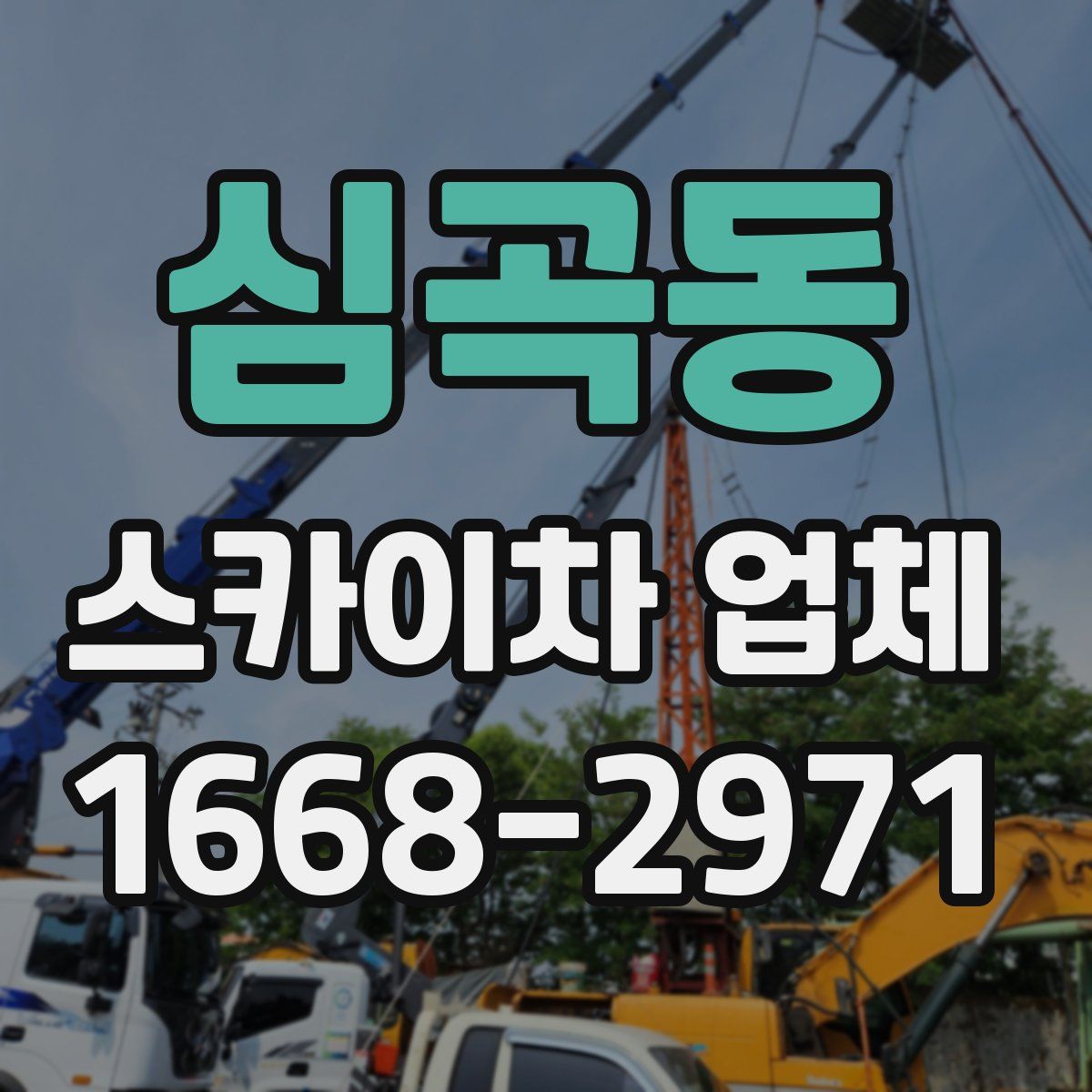 심곡동 스카이차 업체