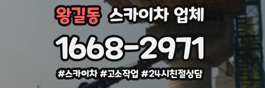 왕길동 스카이차 업체