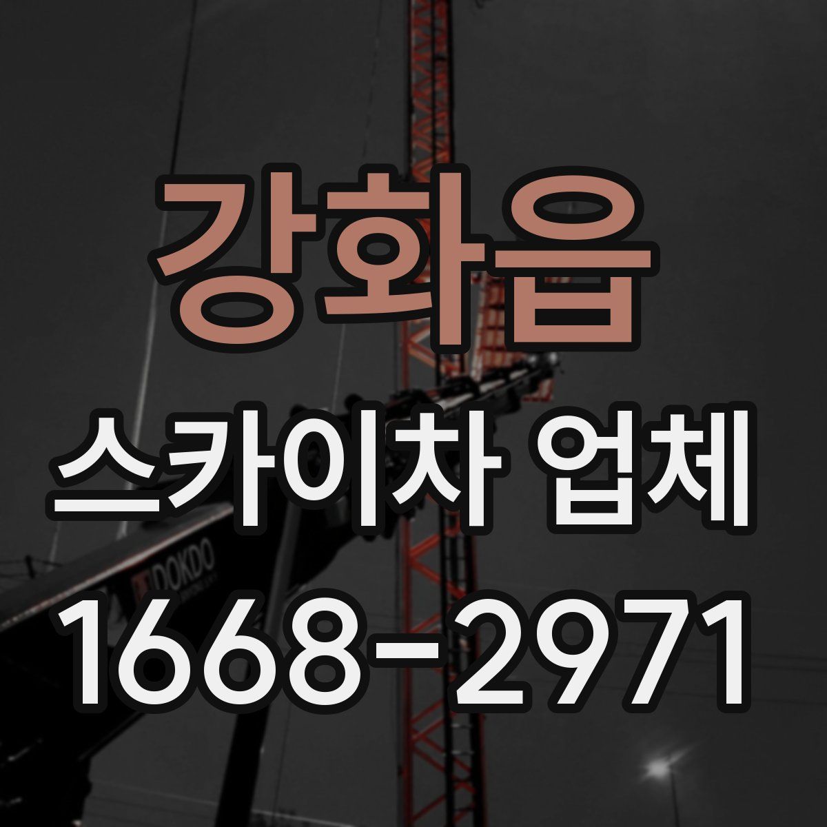 강화읍 스카이차 업체