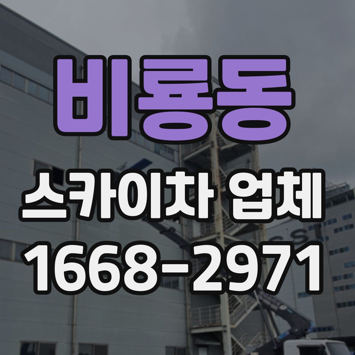 비룡동 스카이차 업체