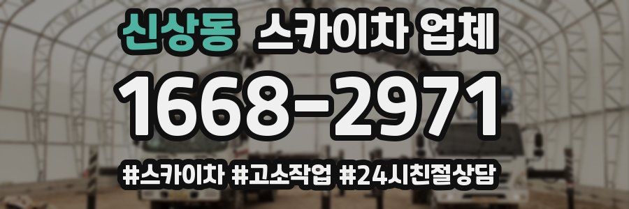 신상동 스카이차 업체