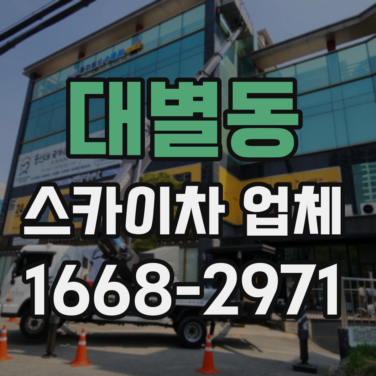 대별동 스카이차 업체