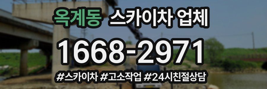 옥계동 스카이차 업체