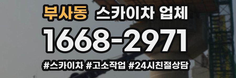 부사동 스카이차 업체