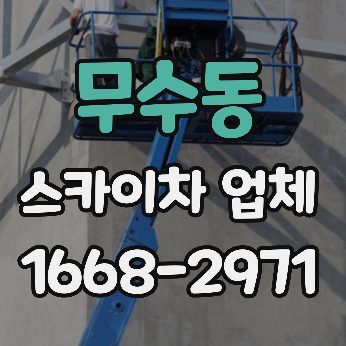 무수동 스카이차 업체