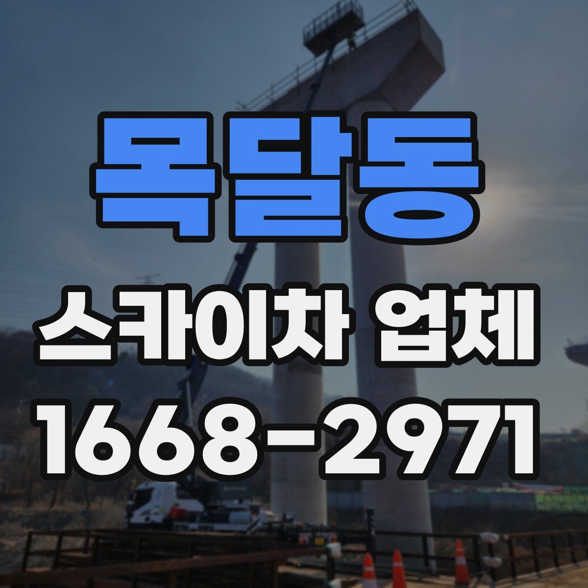 목달동 스카이차 업체