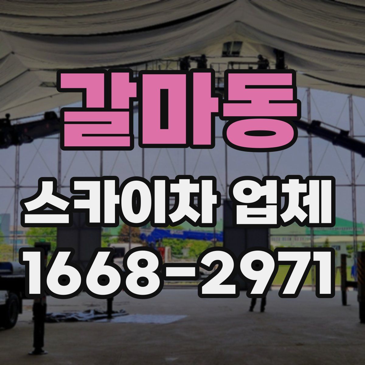 갈마동 스카이차 업체