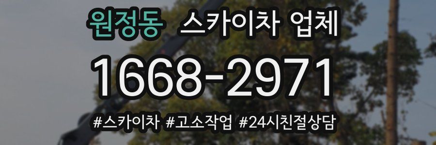 원정동 스카이차 업체