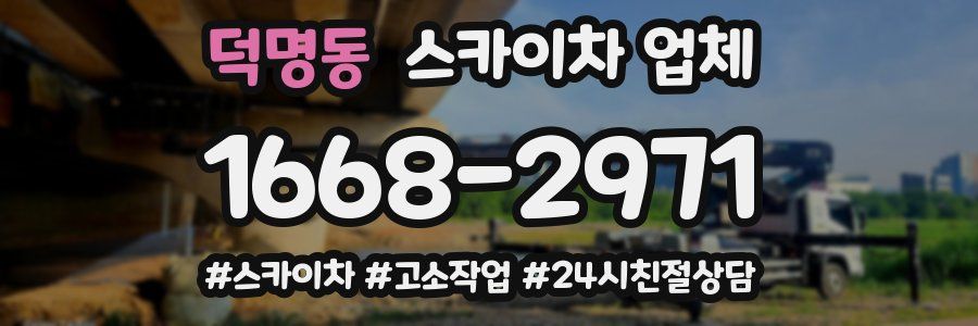 덕명동 스카이차 업체