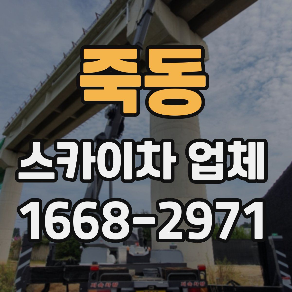 죽동 스카이차 업체