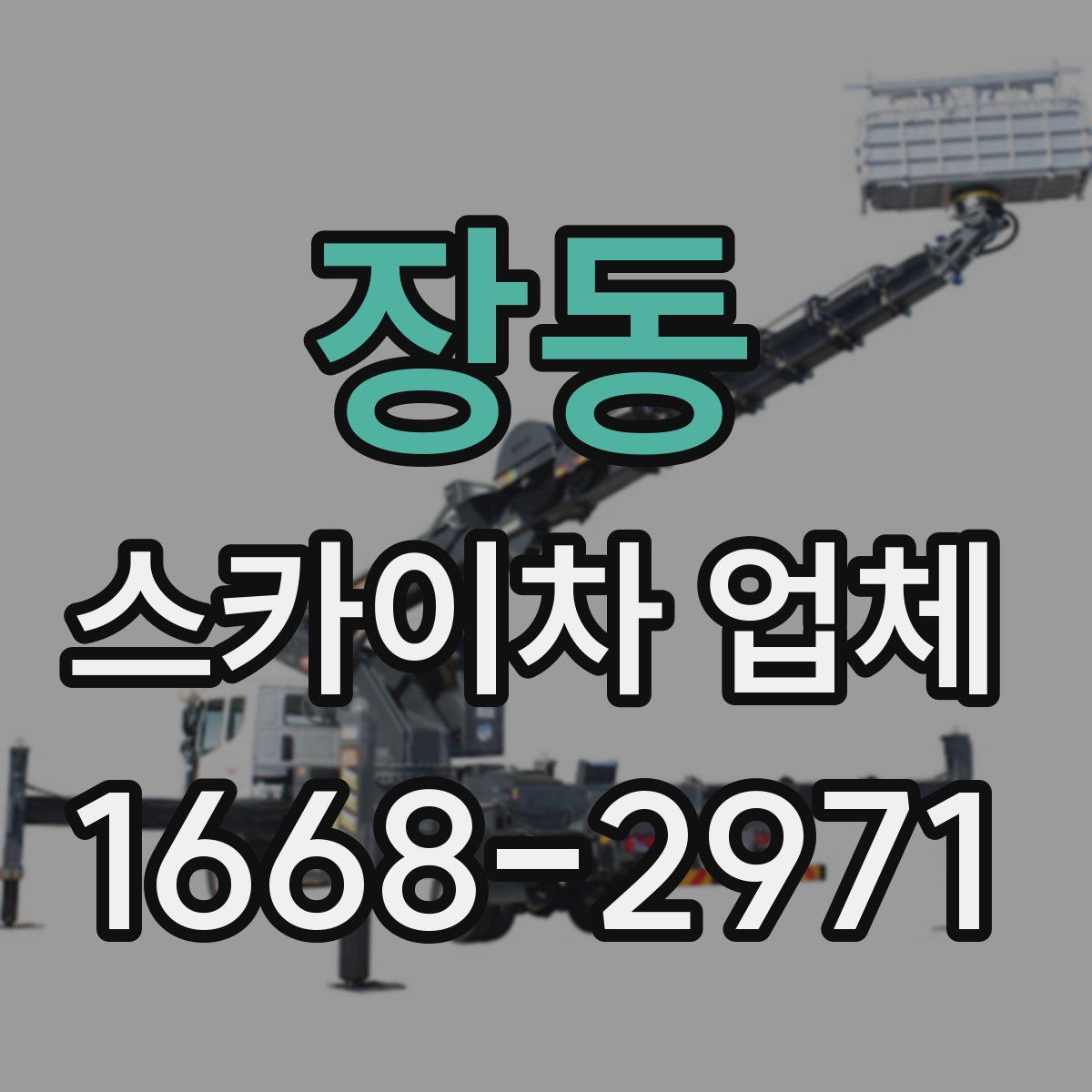 장동 스카이차 업체