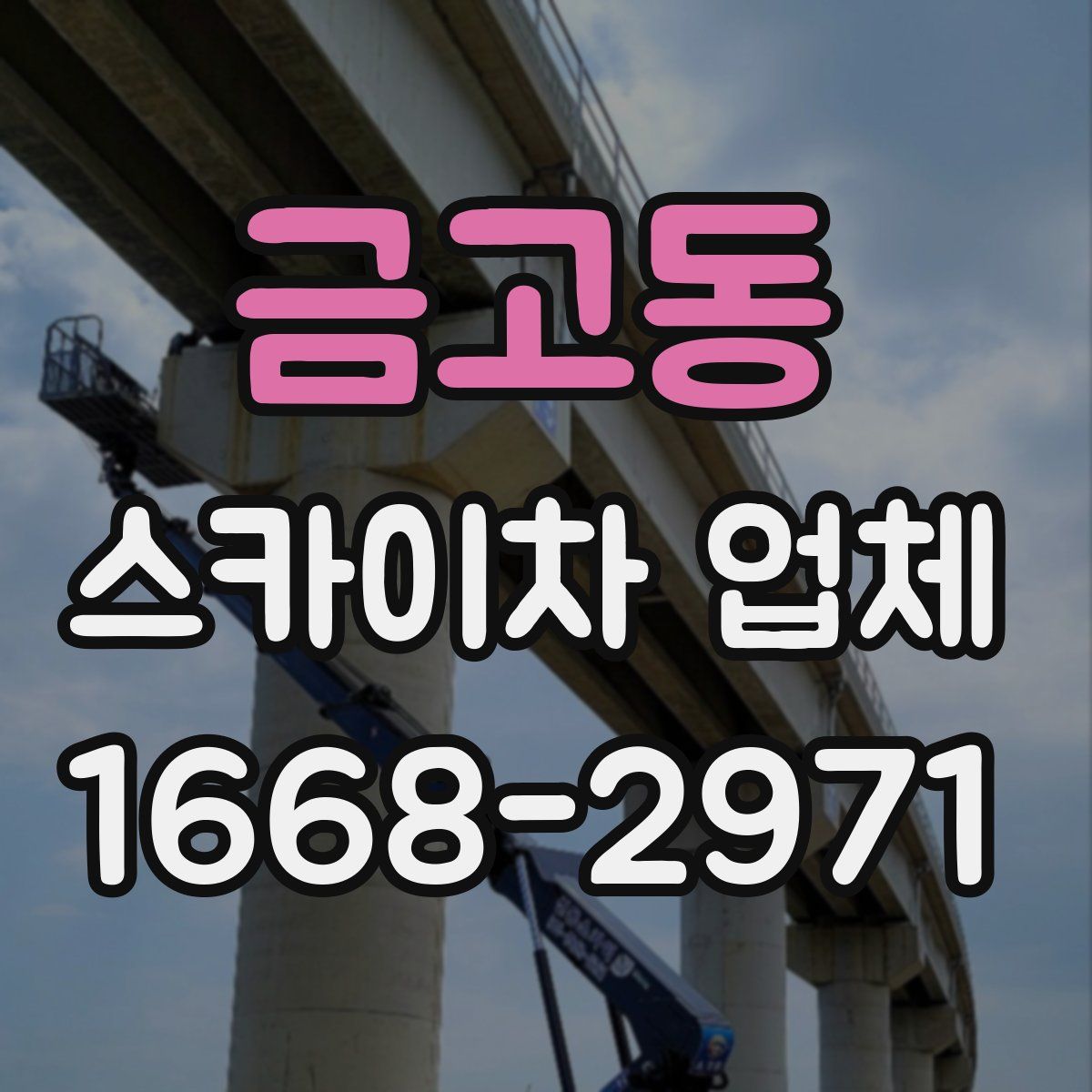 금고동 스카이차 업체