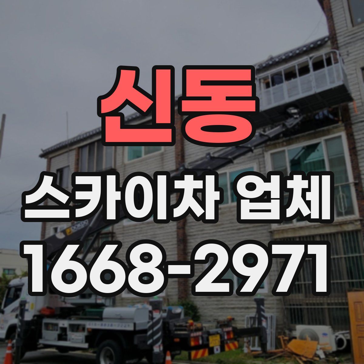 신동 스카이차 업체