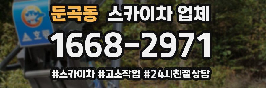 둔곡동 스카이차 업체