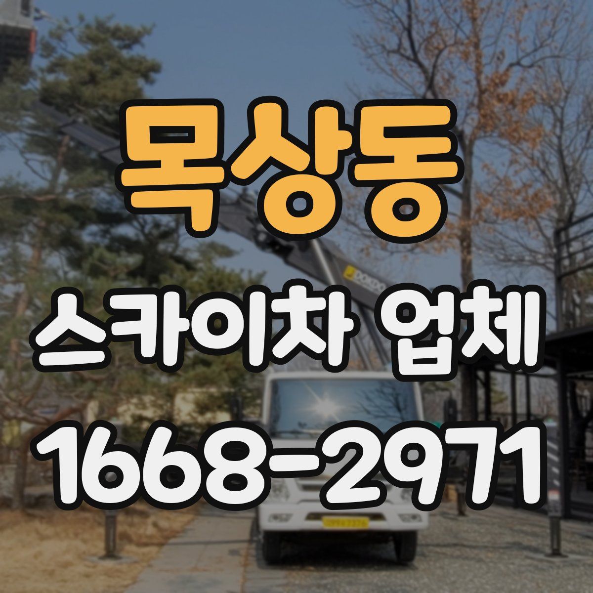 목상동 스카이차 업체