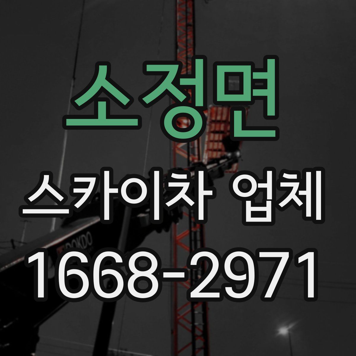 소정면 스카이차 업체