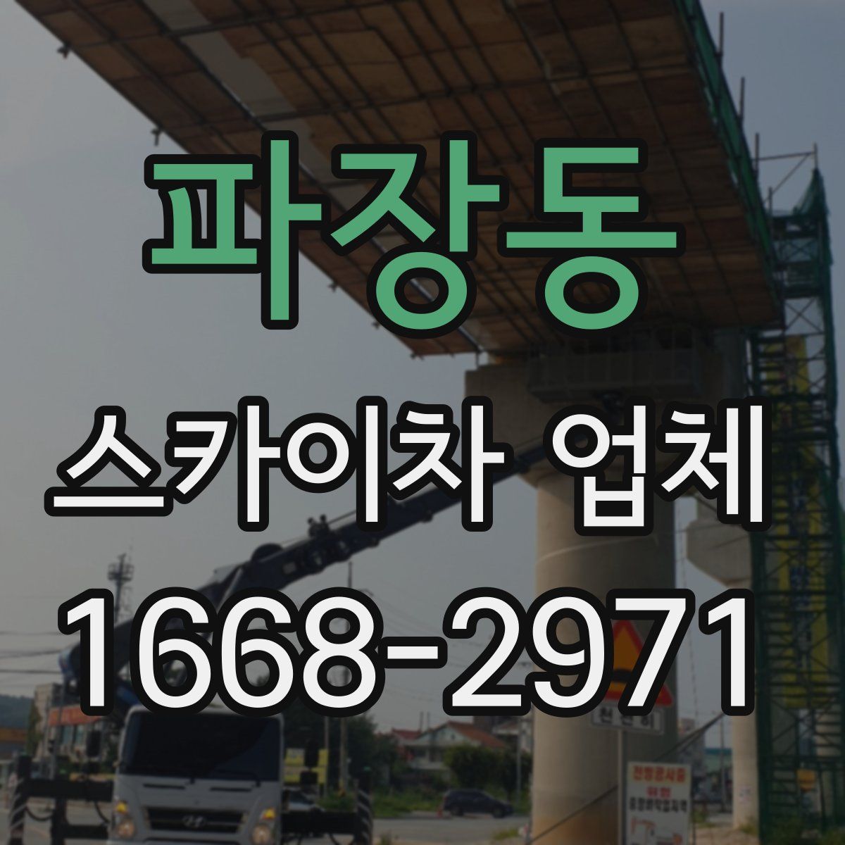 파장동 스카이차 업체