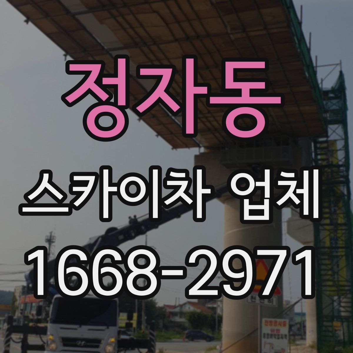 정자동 스카이차 업체