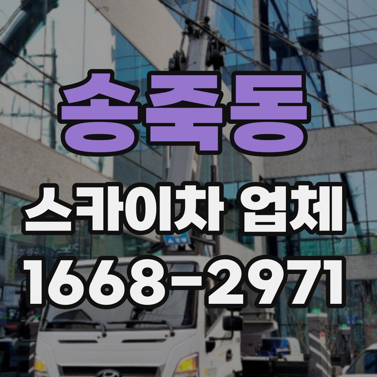 송죽동 스카이차 업체