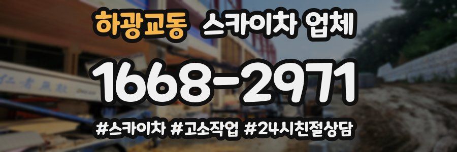 하광교동 스카이차 업체