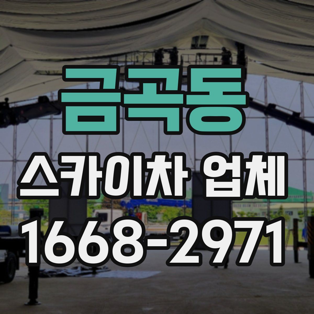 금곡동 스카이차 업체